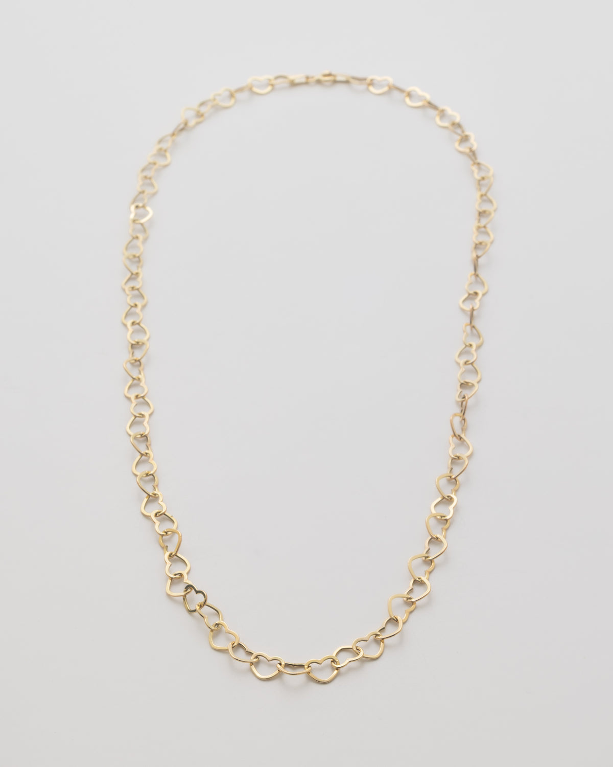 Cœur Chaîne — Heart Link Chain Necklace - Image 2
