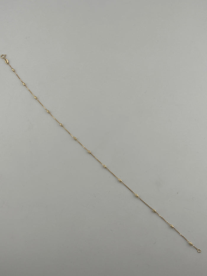 Beaded Chain Anklet