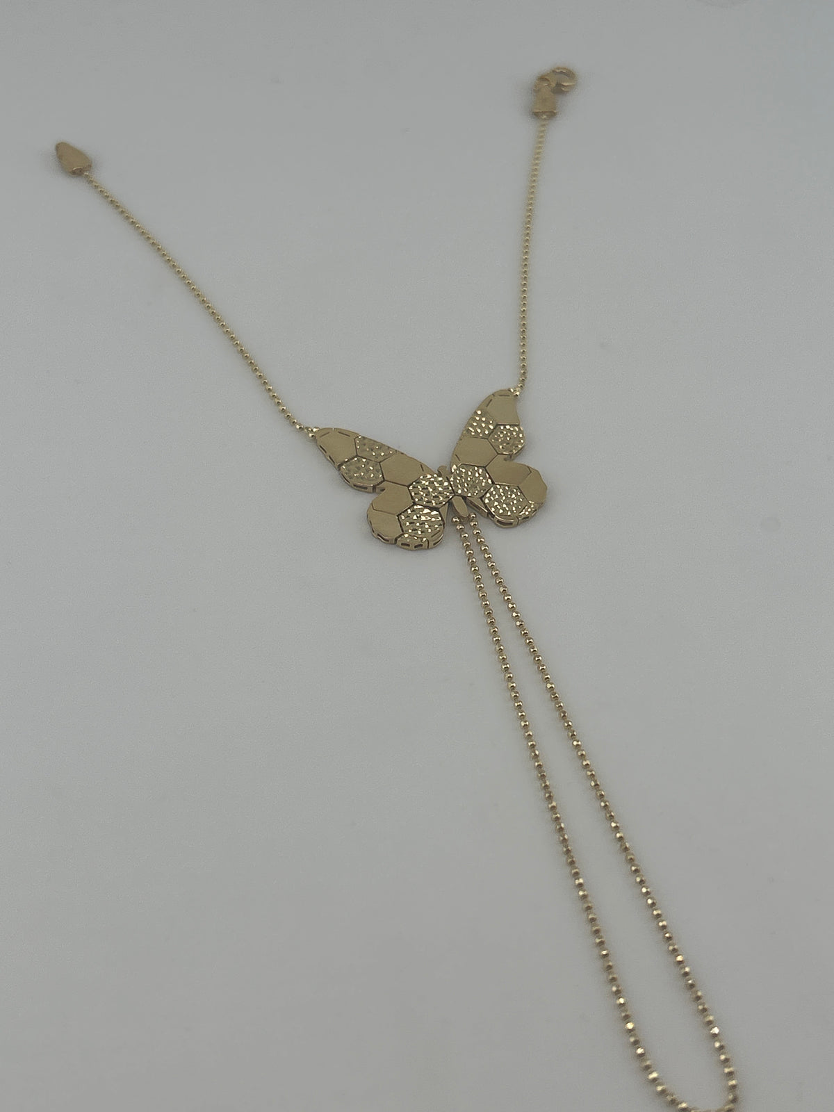 Petite Butterfly Hand Chain - Image 4