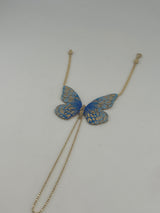 Blue Butterfly Hand Chain - Image 4