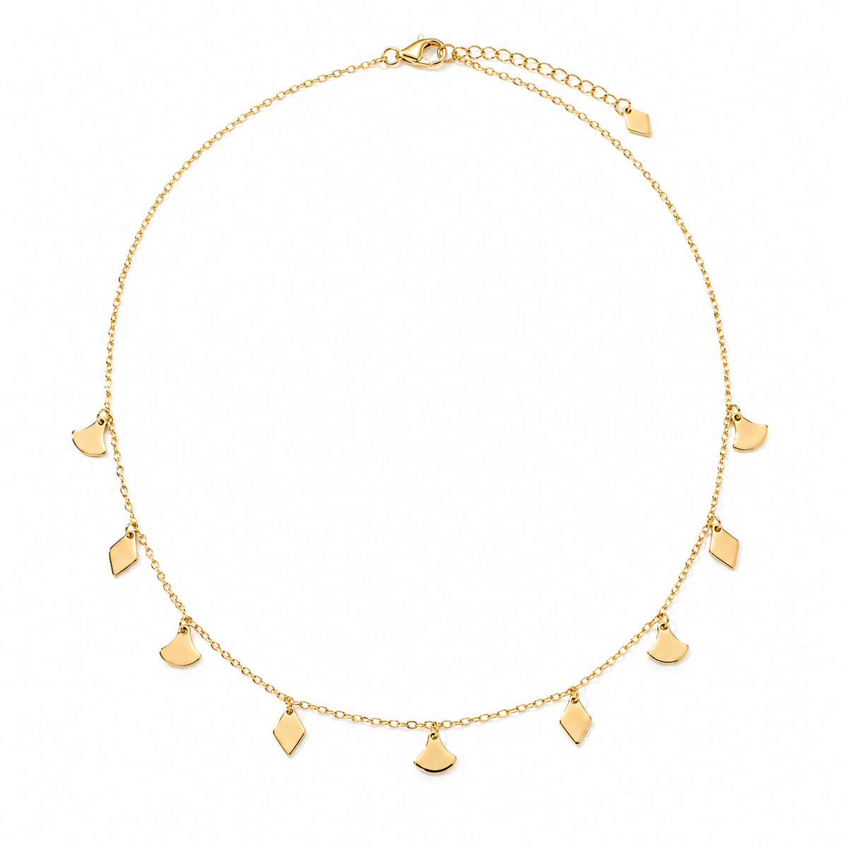 Pétale — Charm Station Necklace - Image 1