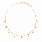 Pétale — Charm Station Necklace - Image 1