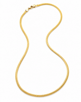 Tissé — Flat Mesh Chain Necklace - Image 1