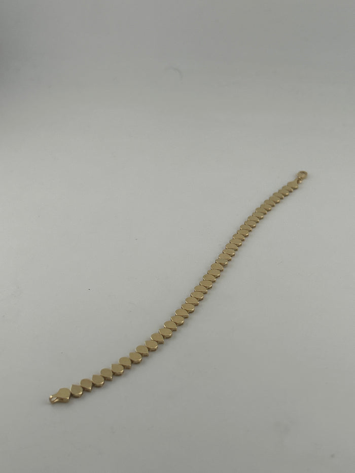 Upside-Down Pear Shape Bracelet