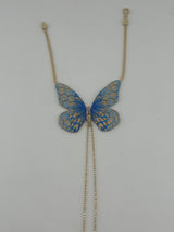 Blue Butterfly Hand Chain - Image 2