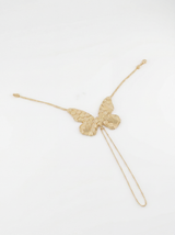 Butterfly Hand Chain – Honeycomb Texture - Image 1