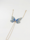 Blue Butterfly Hand Chain