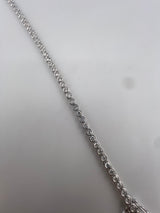 2.5 Carat Round Bezel Tennis Bracelet, 18k , Lab Diamond - Image 6