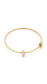 The Marquise Barely There Bangle - Image 1