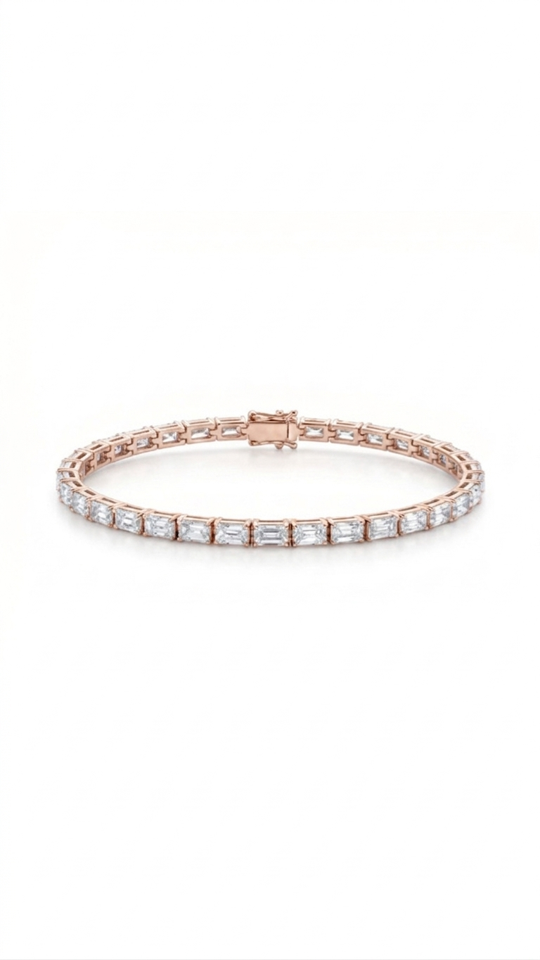 Radiant Cut Tennis Bracelet - Image 3