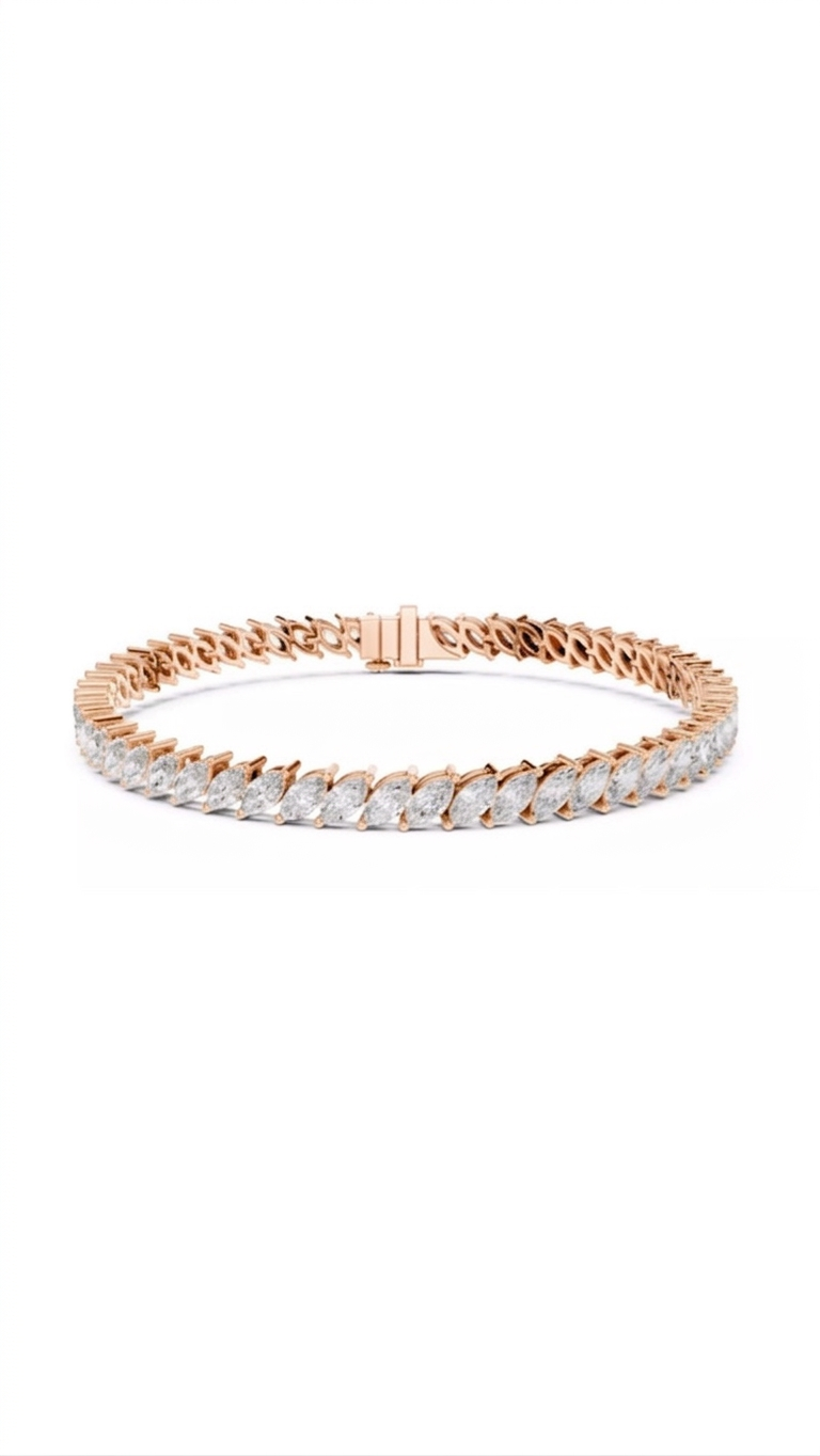 The Marquise Tennis Bracelet - Image 3