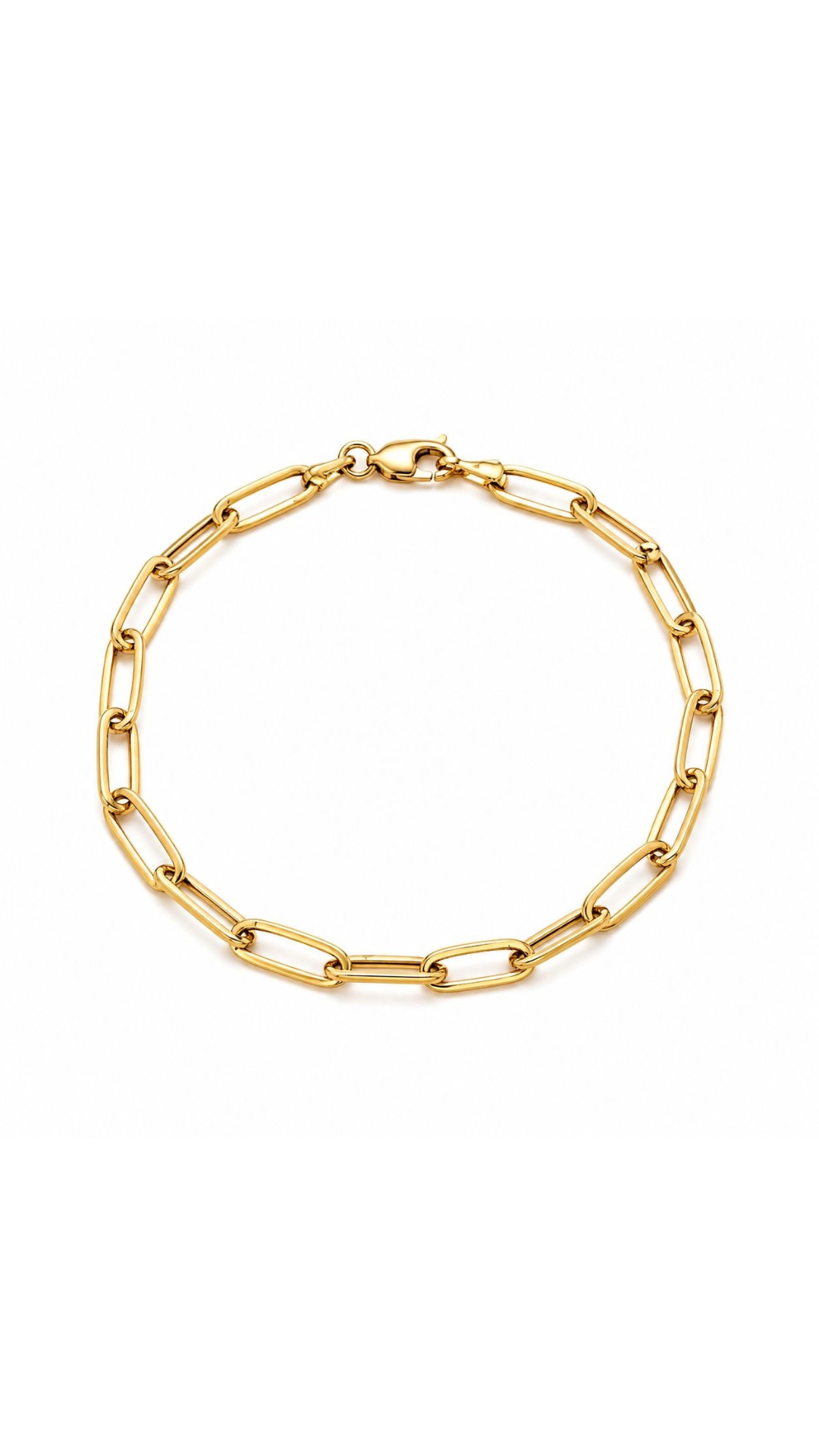 Agrafe Bracelet — Paperclip Link Bracelet - Image 1