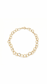 Cœur Bracelet - Heart Link Bracelet - Image 1
