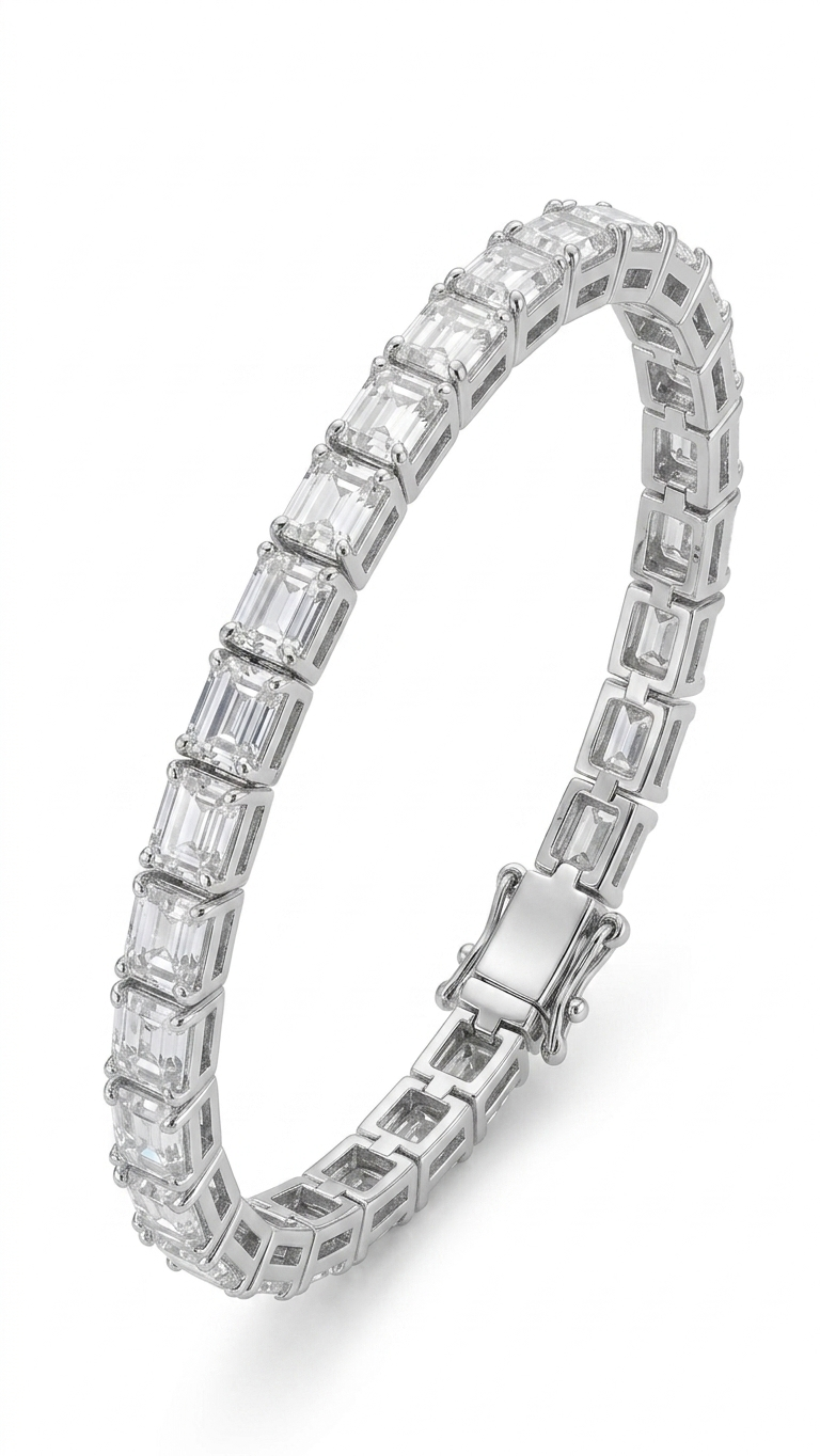Radiant Cut Tennis Bracelet - Image 4