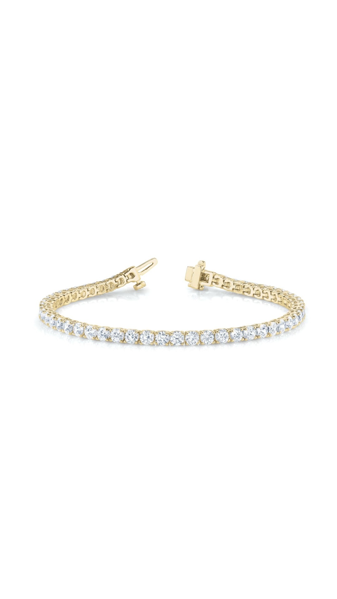 7 Carat Classic Diamond Tennis Bracelet - Image 1