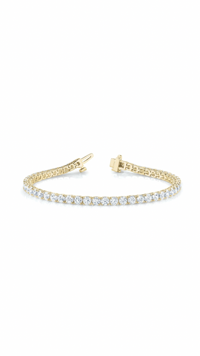 10 Carat Classic Diamond Tennis Bracelet