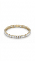 Emerald Shape Tennis Bracelet