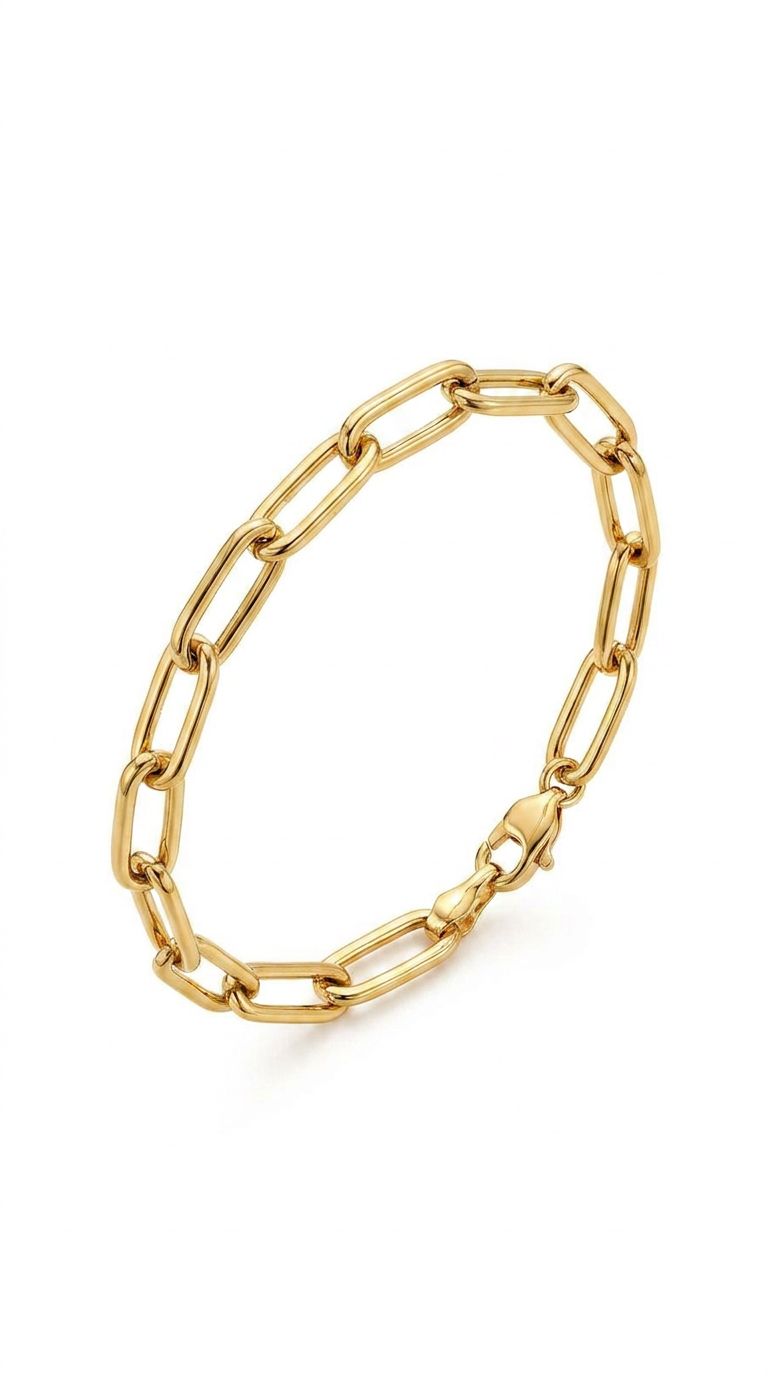 Agrafe Bracelet — Paperclip Link Bracelet - Image 2