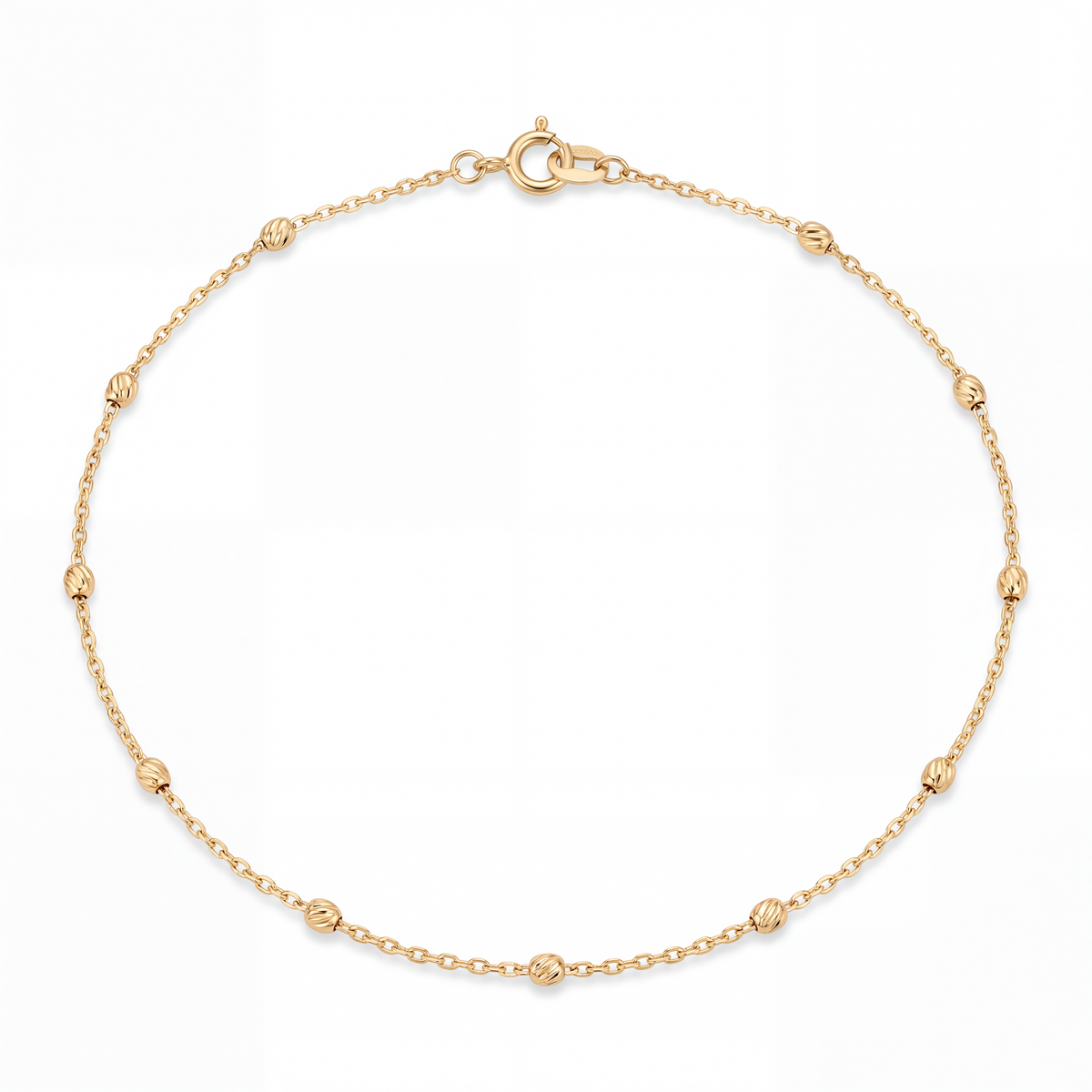 Beaded Chain Anklet - Image 1