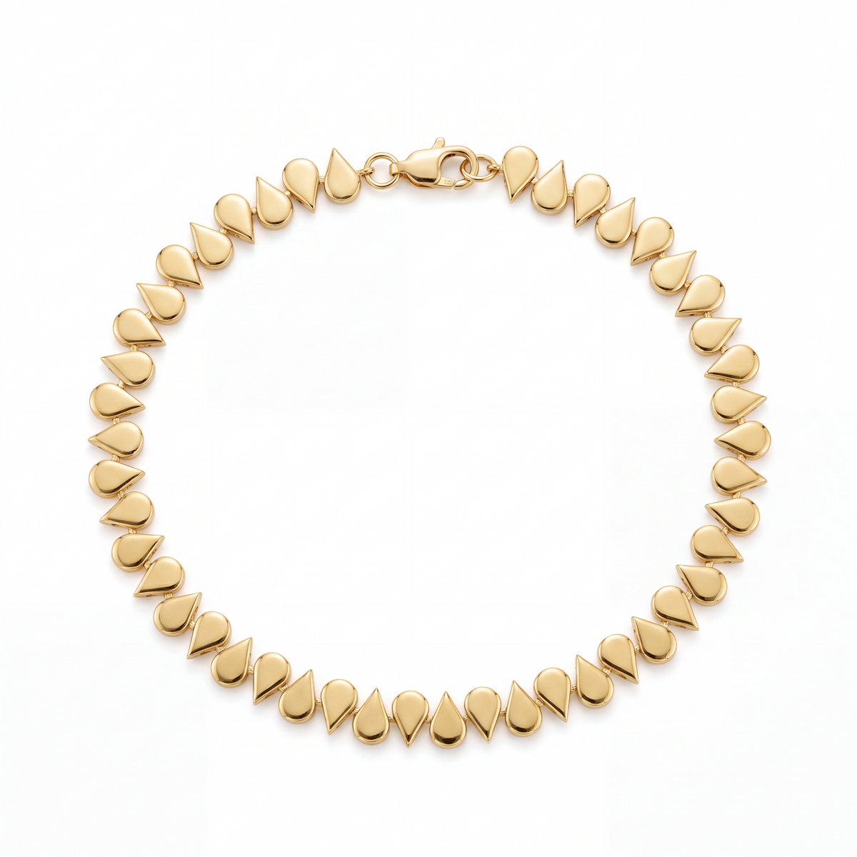 Upside-Down Pear Shape Bracelet - Image 1