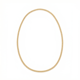 Gourmette — Fine Curb Chain Necklace - Image 1