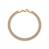 Trio — Tricolor Braided Bracelet - Image 3